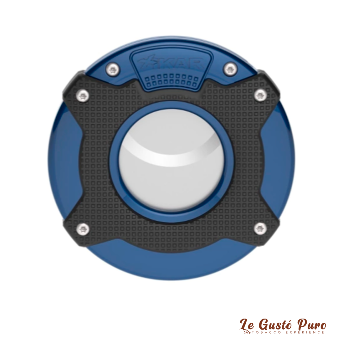 Cortador charutos XIKAR Enso lâmina dupla azul